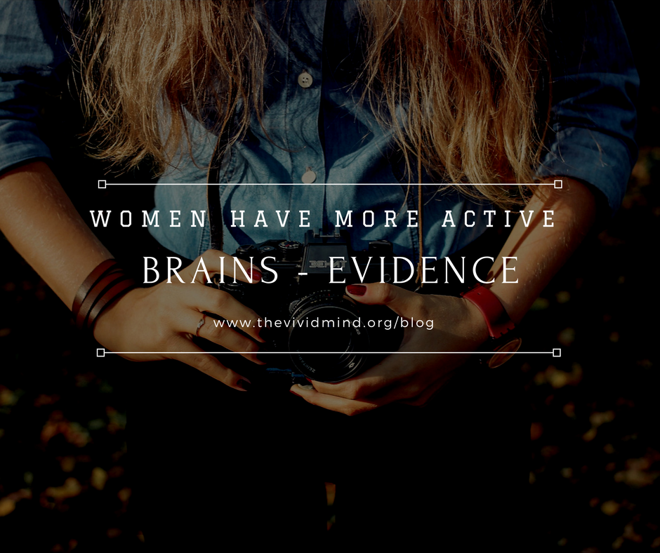 women have active brains